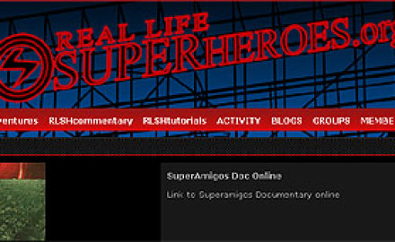 Website de los Real Life Superheroes