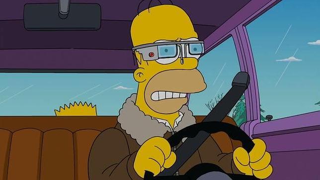 Simpson-Google-glass