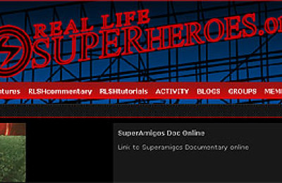 Website de los Real Life Superheroes