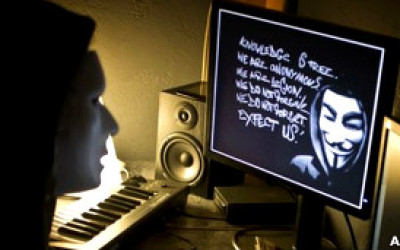 presunto integrante de la red anonymous