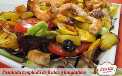 ensalada-templada-de-frutas-y-langostinos