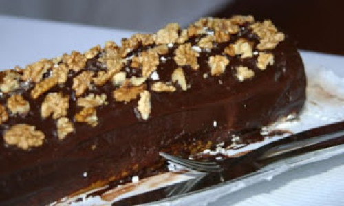 Postre-Arrollado-helado-chocolate