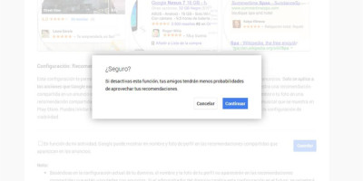 Google venderá como publicidad tus recomendaciones. ¿Cómo evitarlo?