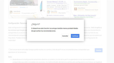 Google venderá como publicidad tus recomendaciones. ¿Cómo evitarlo?