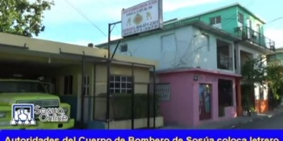letrero_en_el_cuerpo_de_bomberos_de_sosua