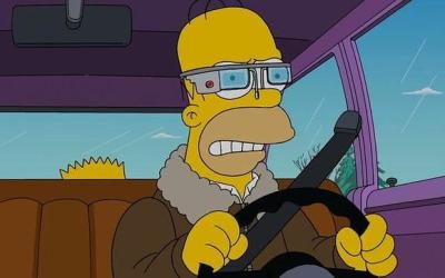 Simpson-Google-glass