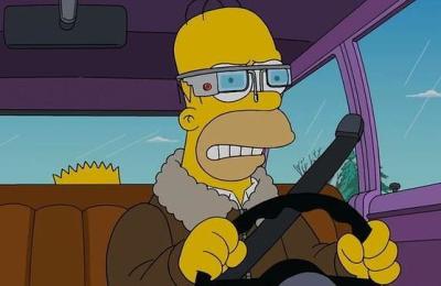 Simpson-Google-glass