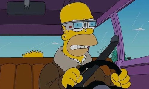 Simpson-Google-glass