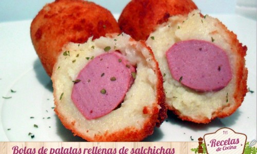 bolas-de-patatas-rellenas-de-salchichas
