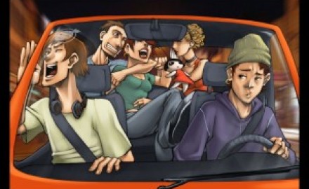 Car_party_by_WakaBee-300x211